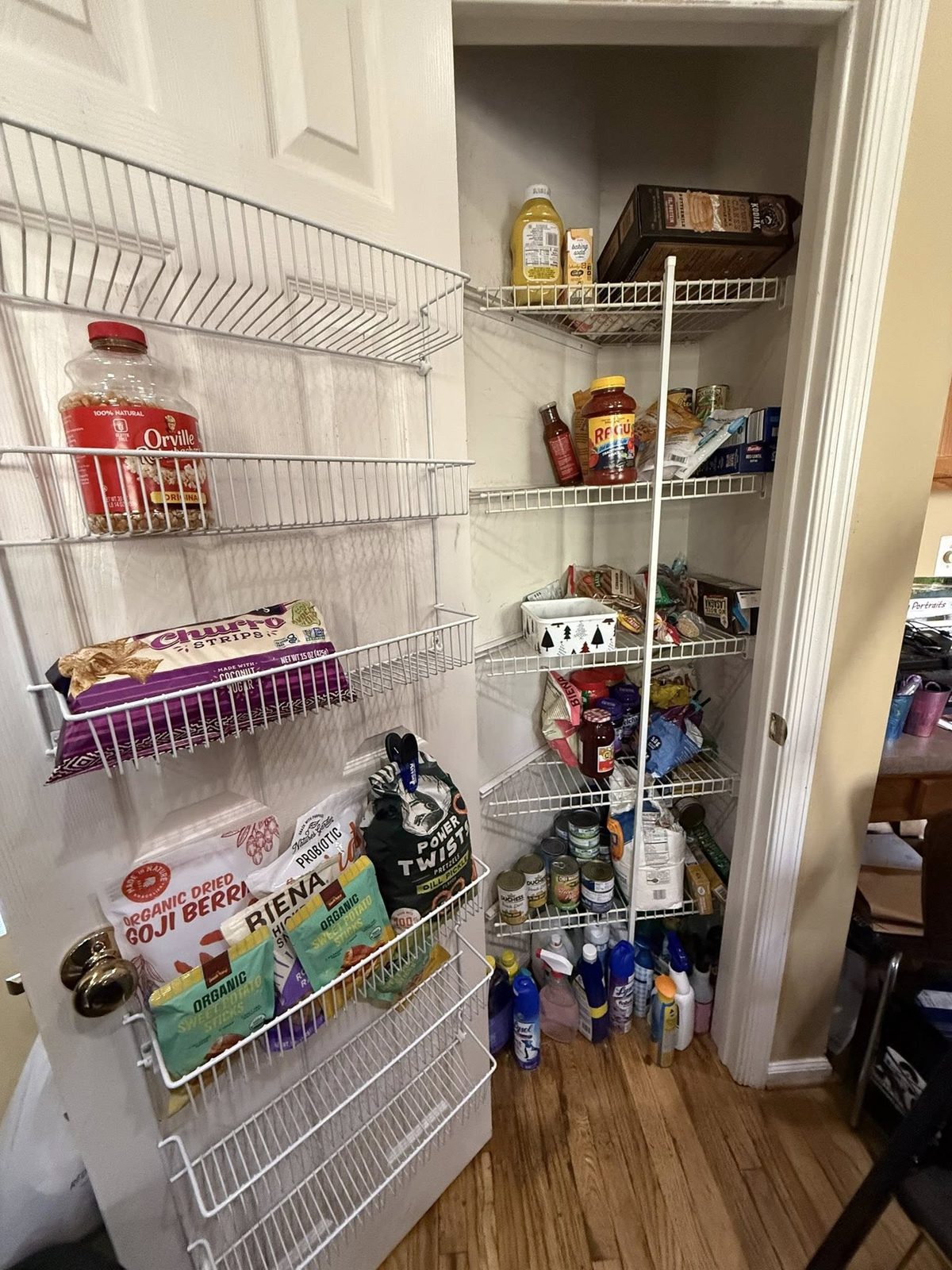 Pantry restock before