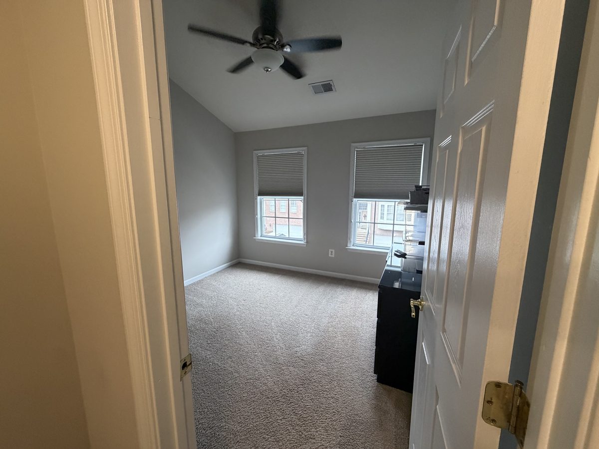Bedroom reset after
